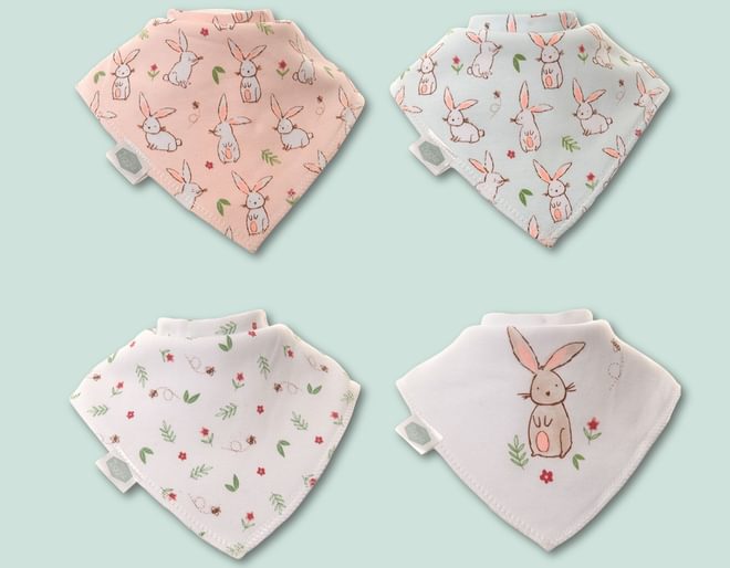 Lovable Characters Bandana Bibs