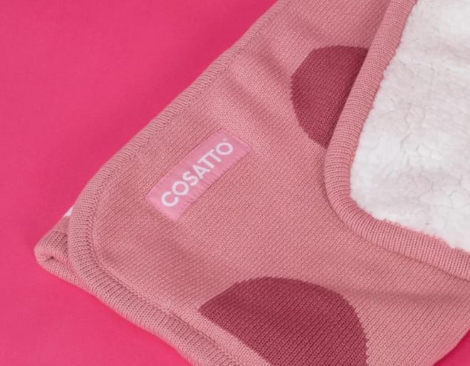 Pink Fleecy Baby Blanket