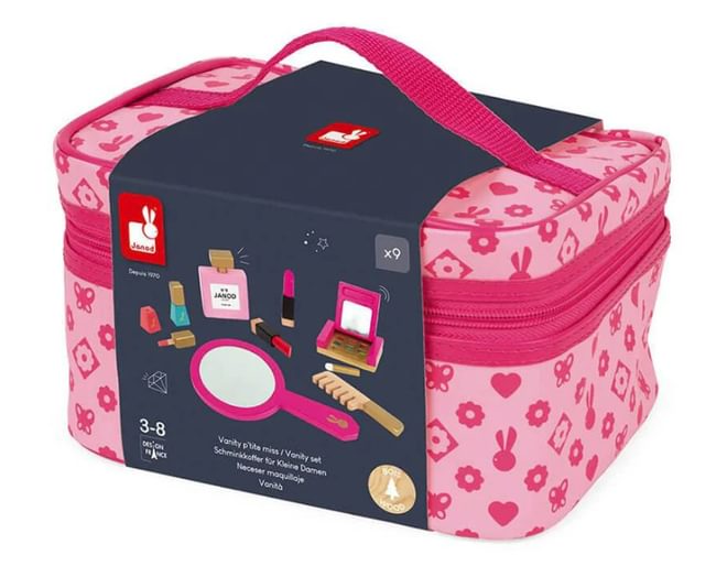 Janod Little Miss Vanity Set Case