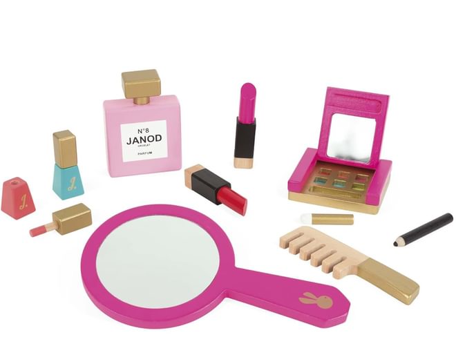 Janod Little Miss Vanity Set Contents