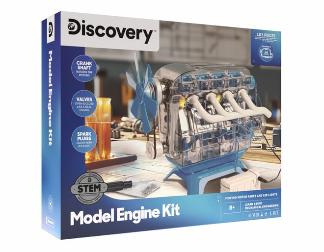 Discovery #mindblown Model Engine Kit
