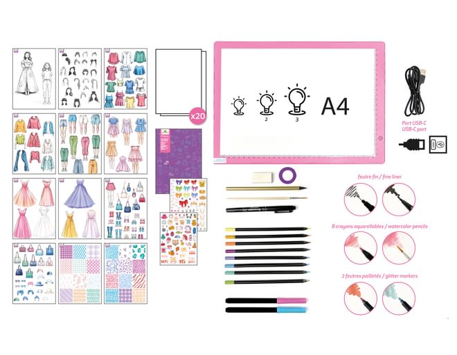 Fashion LED Light Pad Contents