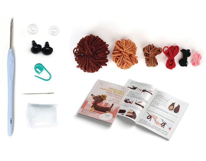 Abel the Dachshund Crochet Kit