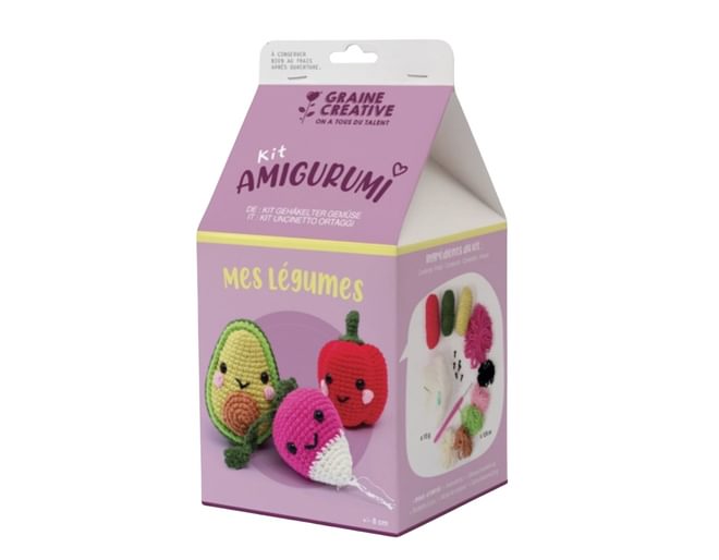 Graine Creative Vegetables Crochet Kit