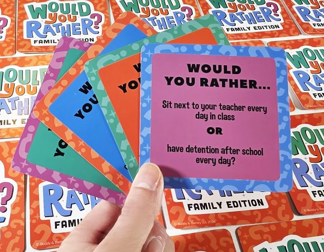 Would You Rather Family Edition