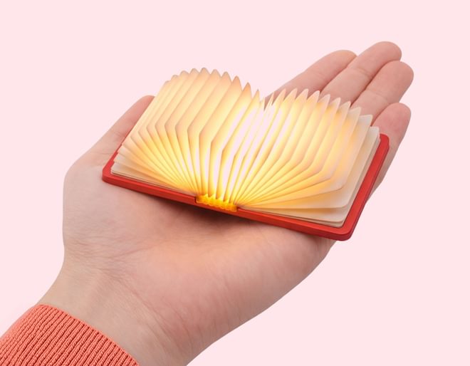 Super Mini Smart Book Light Coral