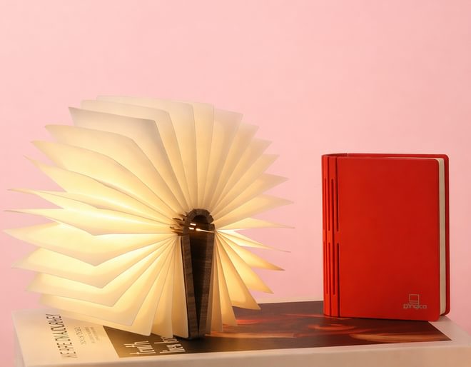 Super Mini Smart Book Light - Coral