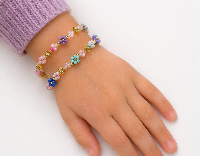 Flower Pearl Jewellery Kit