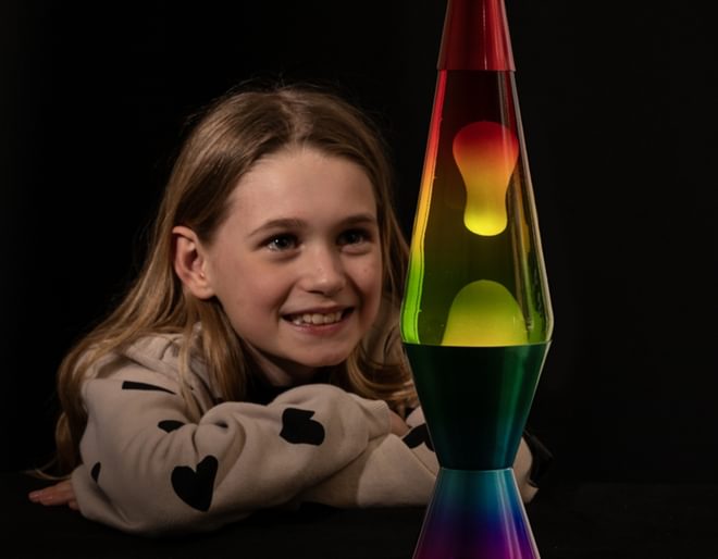 Volcano Lamp Bedroom