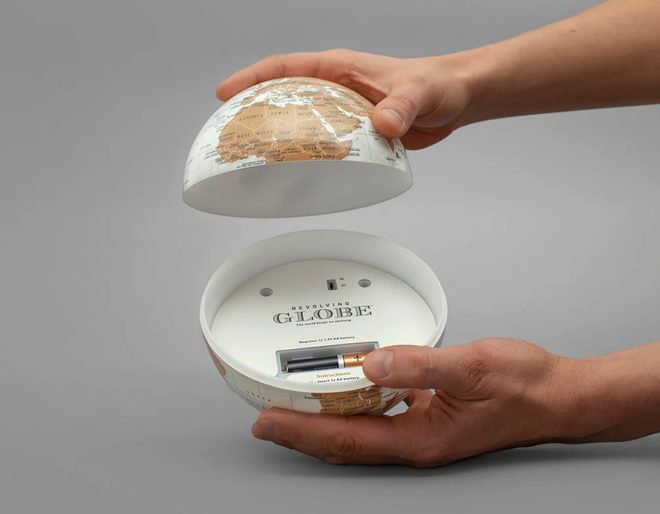 14cm revolving globe