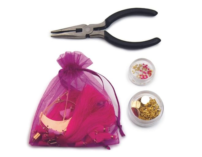 Tassel Jewellery Making Kit Contents
