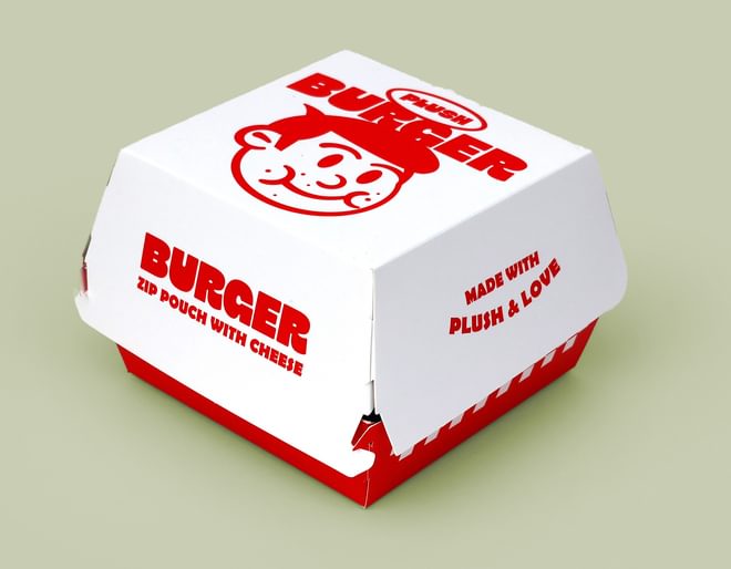Burger Zip Pouch Box