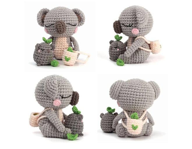 Koala Amigurumi Kit