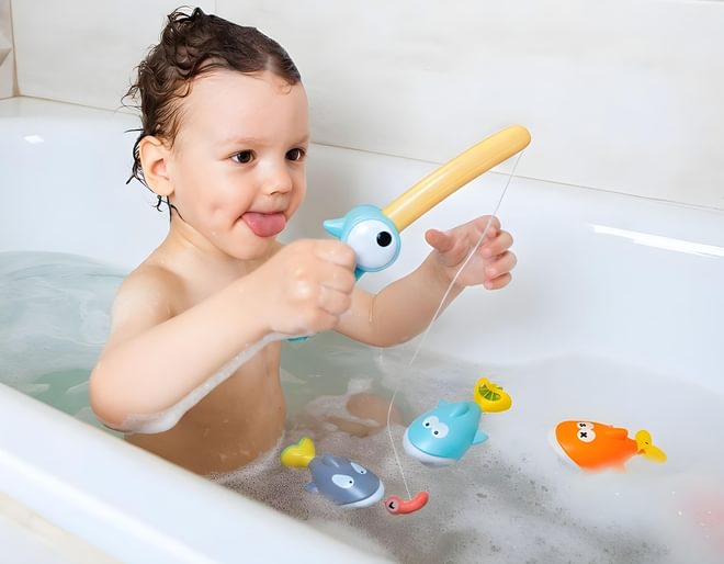 Bath Time Catch A Fish