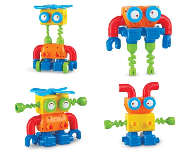 1-2-3 Build It Robot Factory LER2869