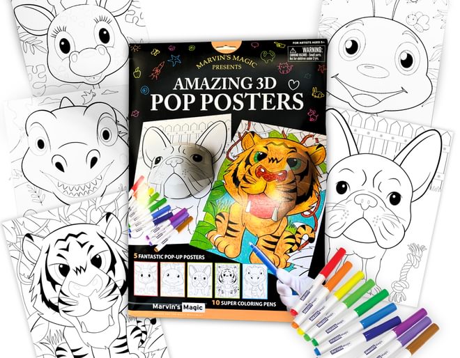 Amazing 3D Pop Posters