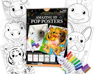 Amazing 3D Pop Posters