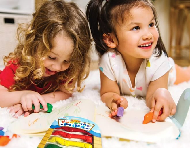 Ooly Puppy Shaped Crayons