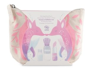 Pink Sparkling Pouch