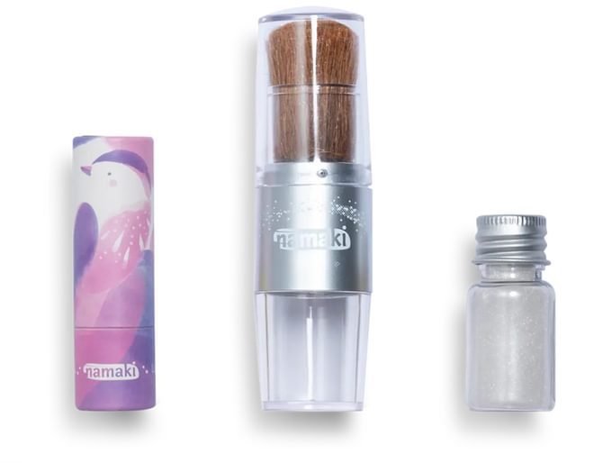 Namaki Pink Sparkling Pouch Contents