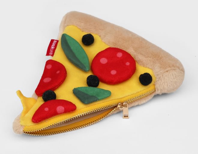 Plush Pizza Pouch