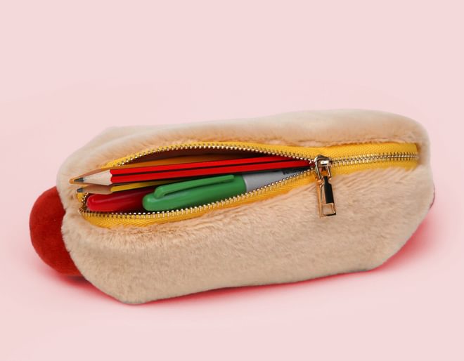 Hot Dog Pencil Case