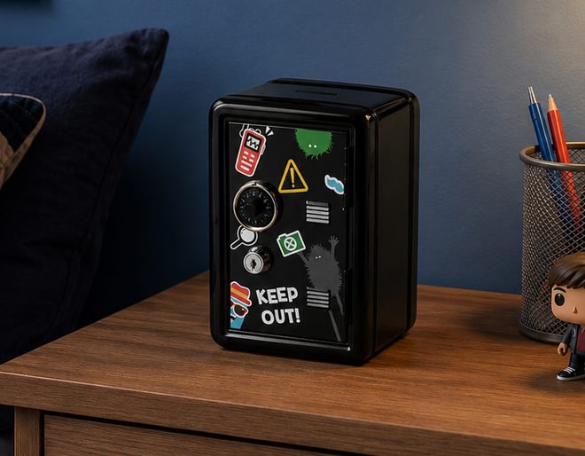 Super Secret Safe Black