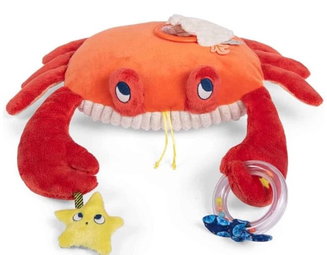 Moulin Roty Soft toy Activity Crab