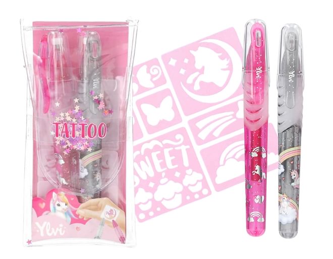 Tattoo Glitter Gel Pens