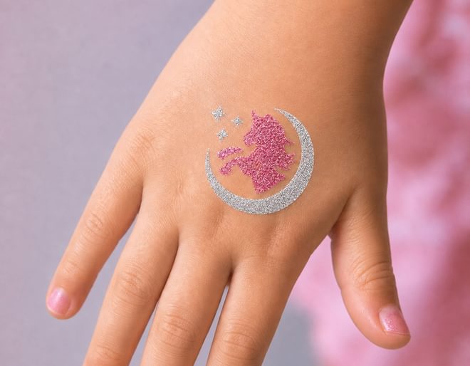 Top Model Tattoo Glitter Gel Pens