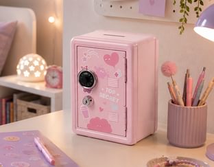 Pink Super Secret Safe
