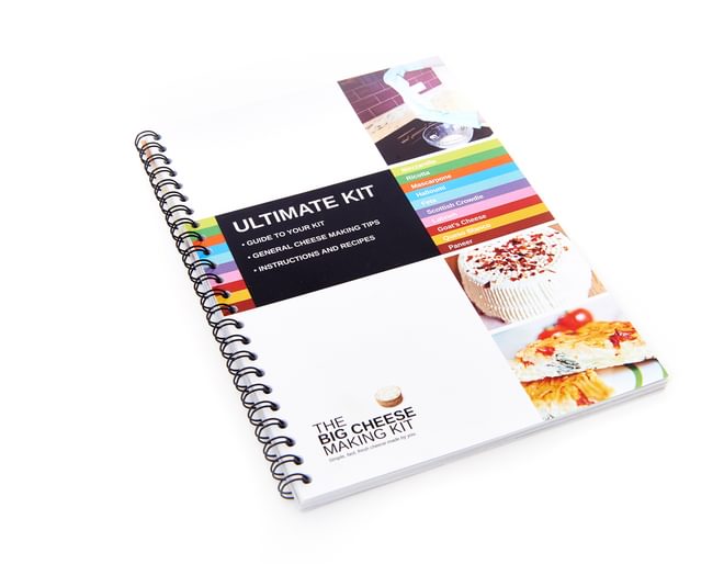 The Ultimate Cheese Making Kit Booklet