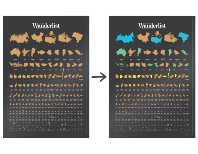 Scratch Off Poster
