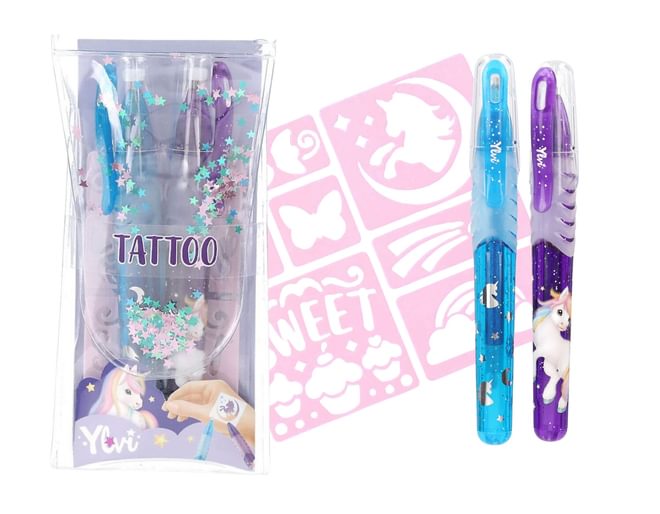Tattoo Glitter Gel Pens