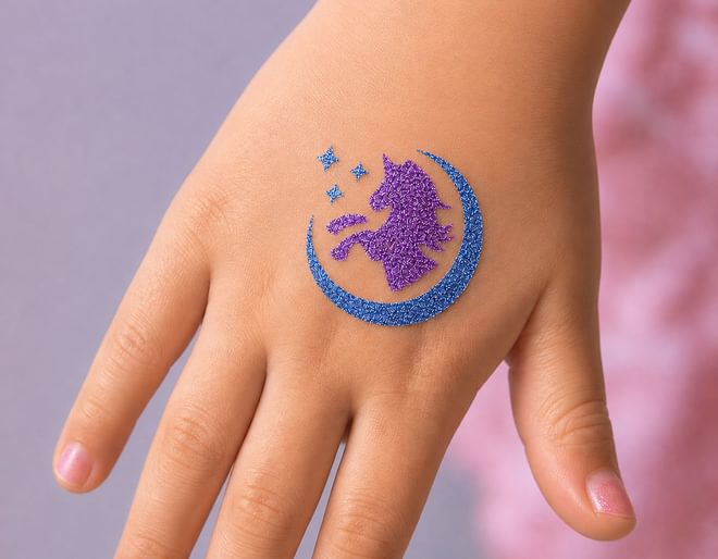 Top Model Tattoo Glitter Gel Pens
