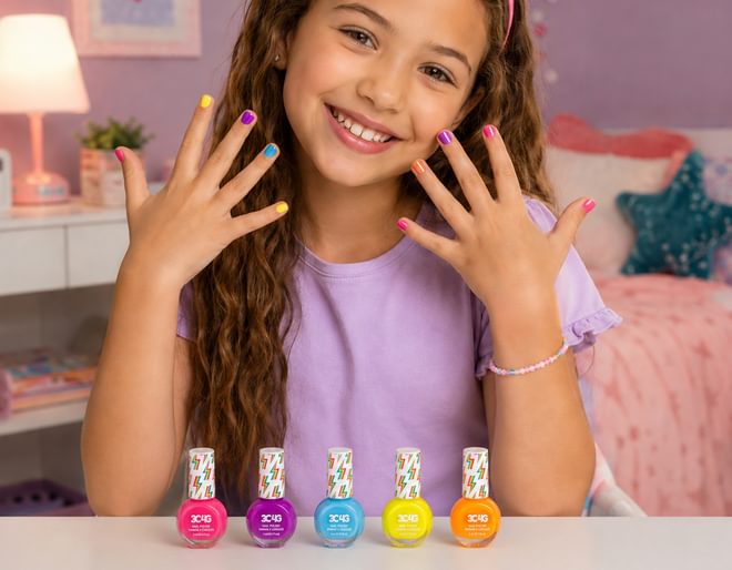 Neon Nail Polish Set of 5