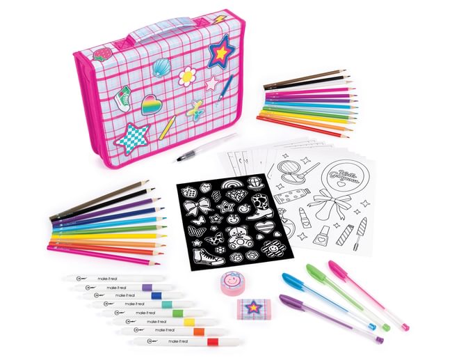 Creative Artist Suitcase Art Set Contents