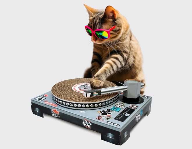 Cat Scratcher DJ Deck