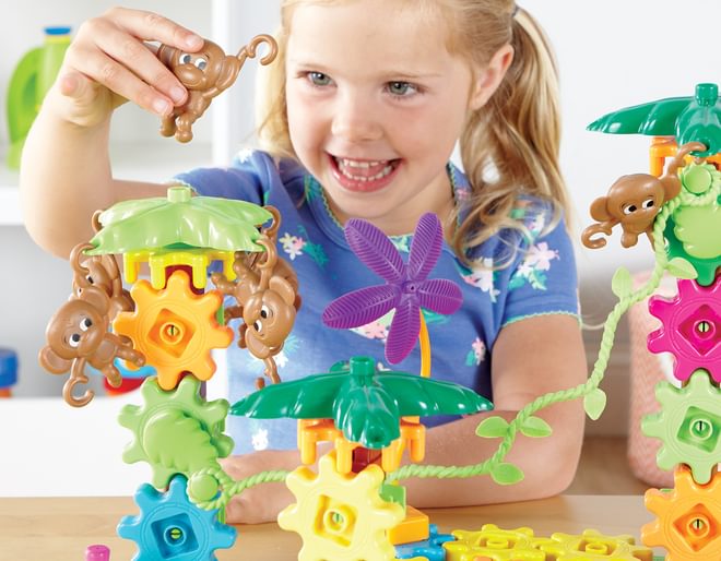 Movin' Monkeys Building Set - 136 pieces
