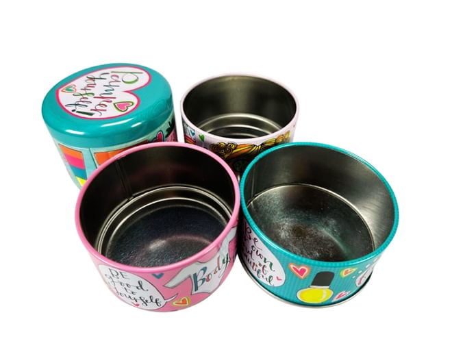 Girls Pamper Yourself Stacking Tins
