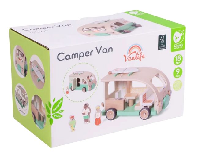 Wooden Camper Van