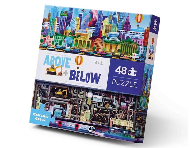 Above and Below City Puzzle