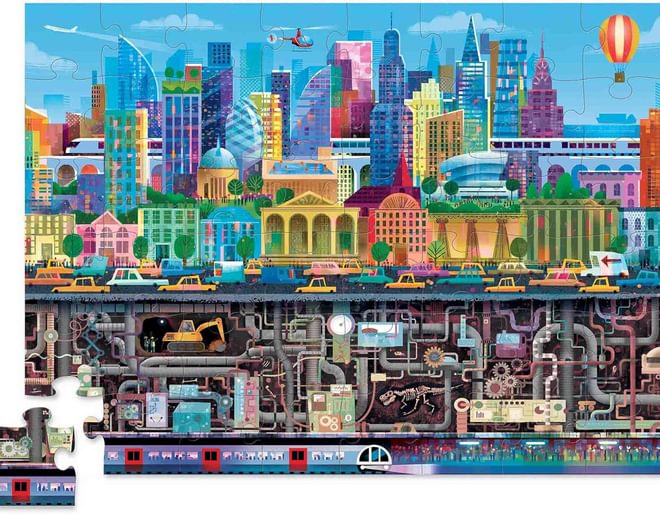 Above and Below City Floor Puzzle