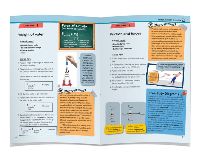 Forces, Motion & Energy Instructions