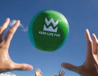 Deluxe Beach Ball - Green