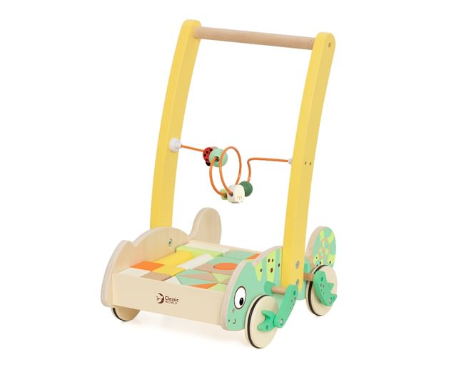 Baby Walker With Blocks Classic World