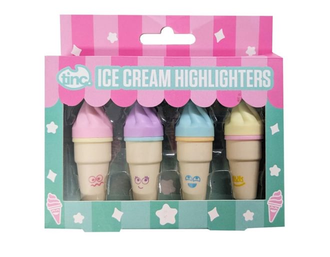 Ice Cream Shaped Highlighters