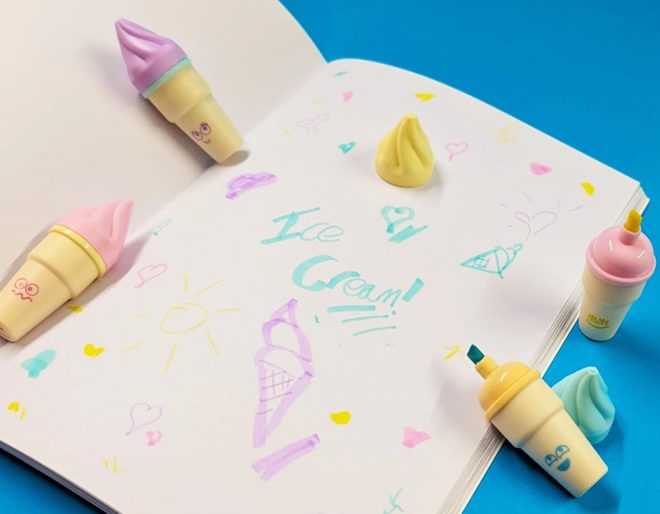 Ice Cream Highlighters