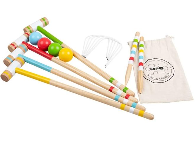 Wooden Garden Croquet