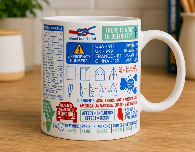 Fun Useful Facts Mug